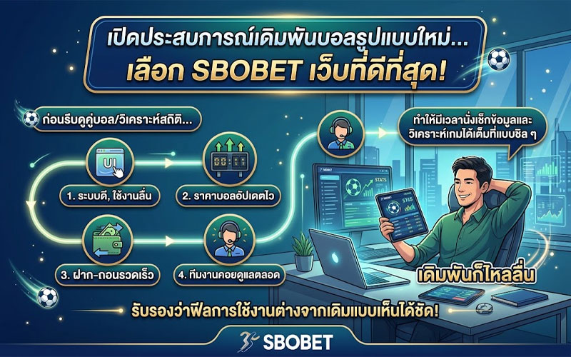 เว็บพนันบอลที่ดีที่สุด