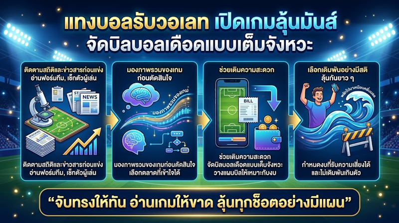 แทงบอลรับวอเลท